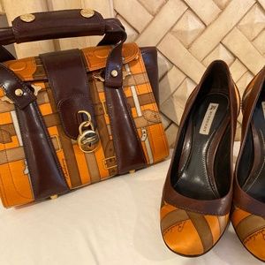 Matching shoes and bag